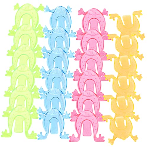 Toddmomy 100 Stück Teiliges Mini Froschspielzeug Bunte Hüpfende Tiere für Einfach zu Bedienende Fingerdruck Sprungfrösche für Partygeschenke Lernspiele und Indoor Outdoor Zufällige Farbe Toddmomy 100 Stück Teiliges Mini Froschspielzeug Bunte Hüpfende Tiere für Einfach zu Bedienende Fingerdruck Sprungfrösche für Partygeschenke Lernspiele und Indoor Outdoor Zufällige Farbe von Toddmomy