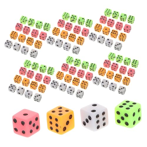 Toddmomy 100 Stücke Set Kleine Spiel Miniatur Bunte Winzige Tasche Mini Acryl von Toddmomy