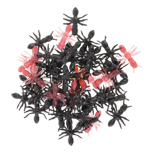 Toddmomy 1000 Stück Teiliges Realistische Ameisen aus Kunststoff Vielseitige Deko und Lernmodell Leicht Tragbar für Halloween Partys Streiche und Naturwissenschaftliche Aktivitäten von Toddmomy