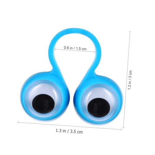 Toddmomy 100Stücke Augapfelringe Bunte Fingerpuppen für Kreatives Feinmotorik und Fantasie für Rollenspiele und Kinderpartys Toddmomy 100Stücke Augapfelringe Bunte Fingerpuppen für Kreatives Feinmotorik und Fantasie für Rollenspiele und Kinderpartys von Toddmomy