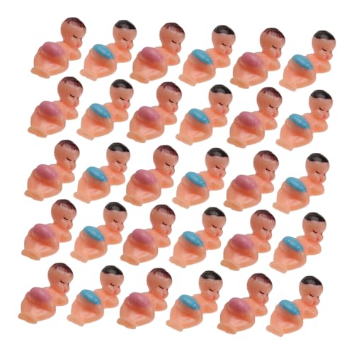 Toddmomy 100Stücke Badespielzeug Mini Duschspielzeuge und Blau für Kleinkinder und Neugeborene für Badewanne und Babypartys Fördert von Toddmomy