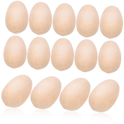 Toddmomy 100Stücke Holz Eier Dekorationsset Falsche Holz Eier DIY Osterdekoration Simulationseier Für Tischdeko Und Bastelprojekte Toddmomy 100Stücke Holz Eier Dekorationsset Falsche Holz Eier DIY Osterdekoration Simulationseier Für Tischdeko Und Bastelprojekte von Toddmomy