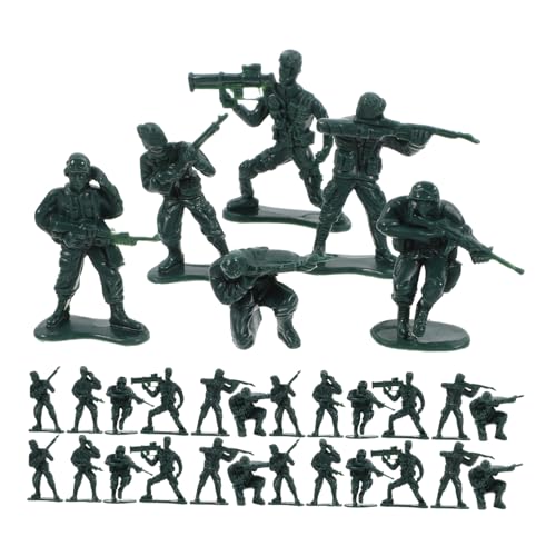 Toddmomy 100Stücke Soldaten Figuren Militärische Figuren für Mikrolandschaftsgestaltung Robuste Dekoration für Garten und Szenen Realistische Miniaturmenschen Toddmomy 100Stücke Soldaten Figuren Militärische Figuren für Mikrolandschaftsgestaltung Robuste Dekoration für Garten und Szenen Realistische Miniaturmenschen von Toddmomy
