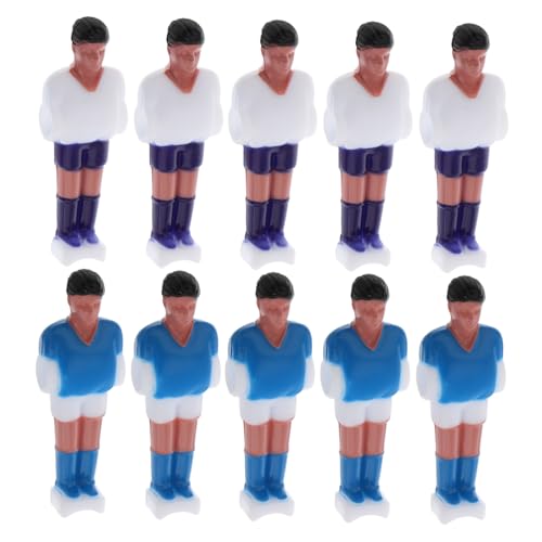 Toddmomy 10Er Set Mini Fußballspieler Tischfußballfiguren Mini Tischfußballspieler Tischfußballfiguren Tischfußballfiguren Tischfußballfiguren Tischfußballspieler Harz von Toddmomy