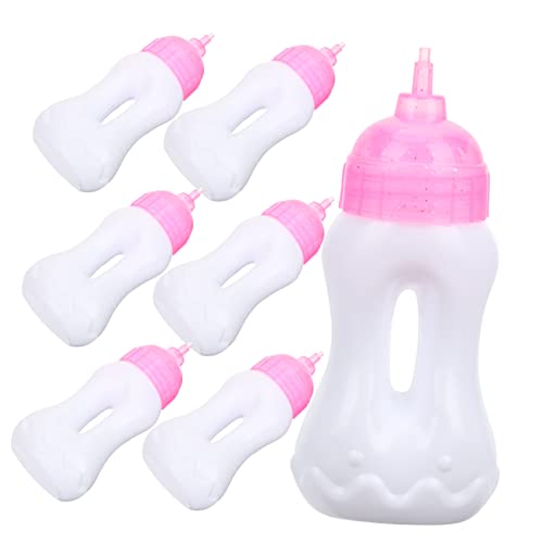 Toddmomy 10Stücke Babypuppenflaschen Teiliges Puppenzubehör Für Kleine Langlebige Milch Und Saftflaschen Für Puppenspiele Für Kreative Rollenspiele Toddmomy 10Stücke Babypuppenflaschen Teiliges Puppenzubehör Für Kleine Langlebige Milch Und Saftflaschen Für Puppenspiele Für Kreative Rollenspiele von Toddmomy