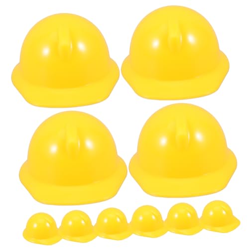 Toddmomy 10 Stück Kleiner Bauhut aus Kunststoff für Puppen Kreative Kleiner Schutzhelme für Bastelprojekte Puppen Accessoires für Partys und Dekoration Toddmomy 10 Stück Kleiner Bauhut aus Kunststoff für Puppen Kreative Kleiner Schutzhelme für Bastelprojekte Puppen Accessoires für Partys und Dekoration von Toddmomy
