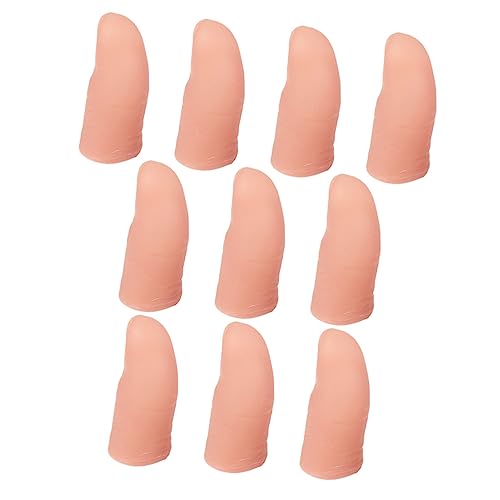 Toddmomy 10stücke Teiliges Finger Spielzeug Realistische Simulation Fingerhüte Für Tricks Und Spiele Spaßige Accessoires Für Unterhaltung Und Kreative Nutzung Hautfarbene Ausführung Toddmomy 10stücke Teiliges Finger Spielzeug Realistische Simulation Fingerhüte Für Tricks Und Spiele Spaßige Accessoires Für Unterhaltung Und Kreative Nutzung Hautfarbene Ausführung von Toddmomy
