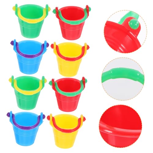 Toddmomy 10stücke Teiliges Miniatur Eimer Für Bunte Mini Wasserbehälter Dekorationen Für Bastelprojekte Für Miniatur-hausliebhaber Und Spielzeug-szenarien von Toddmomy