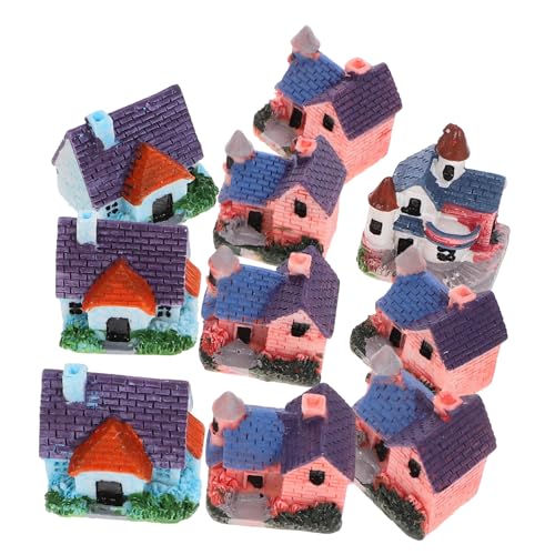 Toddmomy 10Stücke Hausmodell Harz Figuren für Mikro Landschaftsschmuck zur Dekoration von Aquarien Topfpflanzen und Märchenhaus Szenen Langlebig und Farbenfroh Toddmomy 10Stücke Hausmodell Harz Figuren für Mikro Landschaftsschmuck zur Dekoration von Aquarien Topfpflanzen und Märchenhaus Szenen Langlebig und Farbenfroh von Toddmomy