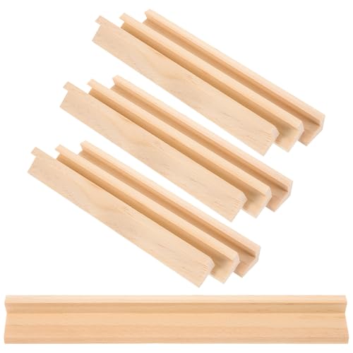 Toddmomy 10stücke Teiliges Holzfarbene Buchstabenständer Englische Buchstabenbasis Für Kreative Deko Tisch Und Flurdeko Lernspielen von Toddmomy