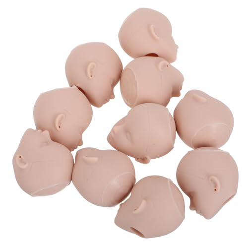 Toddmomy 10Stücke Kunststoff Puppenköpfe Make Up Vielseitige Mannequins für DIY Projekte zum Schminken und Basteln für Verschiedene Puppenarten Toddmomy 10Stücke Kunststoff Puppenköpfe Make Up Vielseitige Mannequins für DIY Projekte zum Schminken und Basteln für Verschiedene Puppenarten von Toddmomy