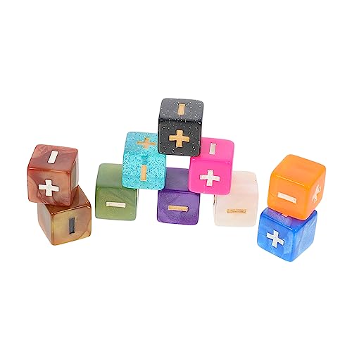 Toddmomy 10stücke Lernspielzeug Rechenwürfel Für Junge Mädchen Kognitive Mathe-dice Material Tragbare Plus-Minus-würfel Für Unterricht Zufällige Farben Toddmomy 10stücke Lernspielzeug Rechenwürfel Für Junge Mädchen Kognitive Mathe-dice Material Tragbare Plus-Minus-würfel Für Unterricht Zufällige Farben von Toddmomy