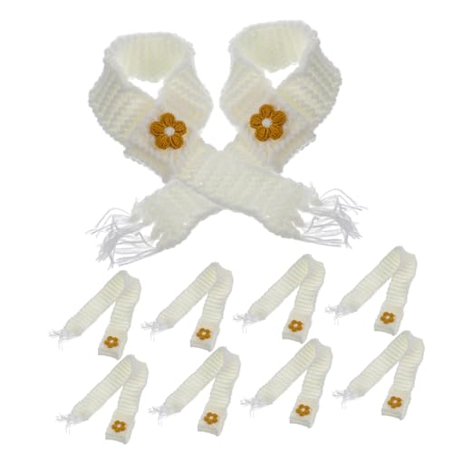 Toddmomy 10Stücke Mini Dekorationsschal Verstellbarer Puppenschal aus DIY Zubehör für Flaschen und Kleine Figuren Hochzeiten und Weihnachten Toddmomy 10Stücke Mini Dekorationsschal Verstellbarer Puppenschal aus DIY Zubehör für Flaschen und Kleine Figuren Hochzeiten und Weihnachten von Toddmomy