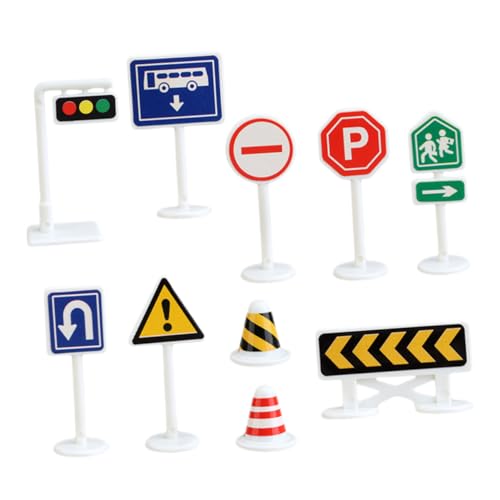 Toddmomy 10Stücke Mini Verkehrszeichen Lehrreiches Für Fördert Verkehrssicherheit Und Kreativität Für Lernen Kompakt Und Langlebig Toddmomy 10Stücke Mini Verkehrszeichen Lehrreiches Für Fördert Verkehrssicherheit Und Kreativität Für Lernen Kompakt Und Langlebig von Toddmomy