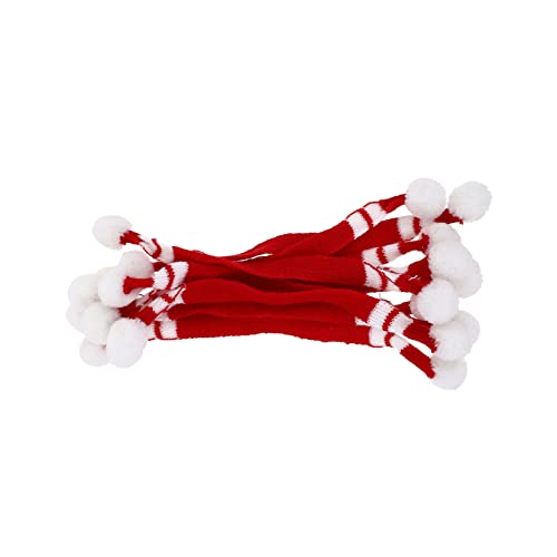 Toddmomy 10Stücke Mini Wollschals und Spielzeugfiguren Party Dekorationen Accessoires für Puppen und Mini Schneemänner für Weihnachten Toddmomy 10Stücke Mini Wollschals und Spielzeugfiguren Party Dekorationen Accessoires für Puppen und Mini Schneemänner für Weihnachten von Toddmomy