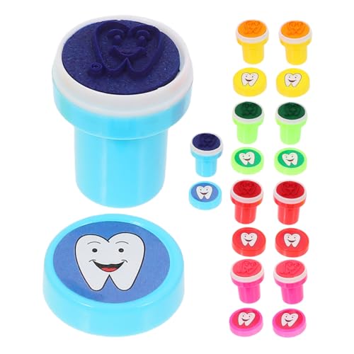 Toddmomy 10Stücke Niedliche Cartoon Stempel für Selbstfärbende Kunststoffstempel für Partygeschenke Klassenzimmerbelohnungen Kreative Bastelprojekte und Mehr von Toddmomy