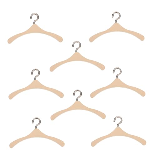 Toddmomy 10Stücke Puppen Kleiderbügel aus Holz Teiliges Zubehör für Puppenhäuser und Mikrolandschaften zur Organisation von Puppenkleidung Puppenzimmern Toddmomy 10Stücke Puppen Kleiderbügel aus Holz Teiliges Zubehör für Puppenhäuser und Mikrolandschaften zur Organisation von Puppenkleidung Puppenzimmern von Toddmomy