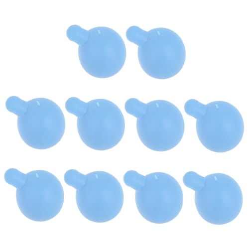 Toddmomy 10Stücke Seifenblasenkerne aus PVC für Puppenblasen Austauschbare Quietscher Bälle für Ununterbrochenen Spaß Einfache und Kreative Spielmöglichkeiten von Toddmomy