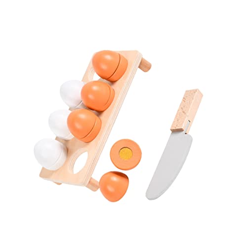 Toddmomy 10Stücke Teiliges Holzspielzeug Set mit Simulierten Eiern und Enteneiern für Kinderküche Rollenspielzeug für Kreative Lernaktivitäten und Frühkindliche Bildung Sicher Toddmomy 10Stücke Teiliges Holzspielzeug Set mit Simulierten Eiern und Enteneiern für Kinderküche Rollenspielzeug für Kreative Lernaktivitäten und Frühkindliche Bildung Sicher von Toddmomy