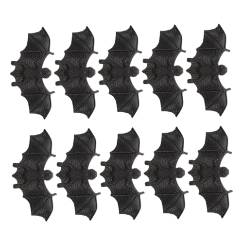 Toddmomy 10Stücke Teiliges Mini Fledermäuse für Halloween Dekorationen Realistische Langlebige Streiche für Grusel Events und Aprilscherze für DIY Spukhäuser Toddmomy 10Stücke Teiliges Mini Fledermäuse für Halloween Dekorationen Realistische Langlebige Streiche für Grusel Events und Aprilscherze für DIY Spukhäuser von Toddmomy