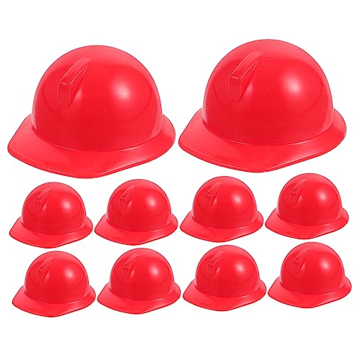 Toddmomy 10Stücke Teiliges Miniaturhelme aus Puppenhelm für Dekoration und Sicher und Langlebig für Puppenhaus und Themenpartys von Toddmomy