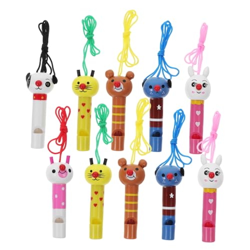 Toddmomy 10Stücke Teiliges Tier Design Pfeifenspielzeug für Cartoon Lernspielzeug Musikalität für Jungen und Sicher und Langlebig Toddmomy 10Stücke Teiliges Tier Design Pfeifenspielzeug für Cartoon Lernspielzeug Musikalität für Jungen und Sicher und Langlebig von Toddmomy