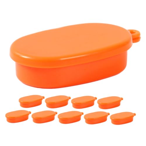 Toddmomy 10er Schachtel Miniaturhaus Kit DIY Hintergrundversorgung Entzückendes Kinderspielzeug Puppenhausdekoration Miniaturhaus Accessoire Miniatur -stütze Orange Plastik Toddmomy 10er Schachtel Miniaturhaus Kit DIY Hintergrundversorgung Entzückendes Kinderspielzeug Puppenhausdekoration Miniaturhaus Accessoire Miniatur -stütze Orange Plastik von Toddmomy