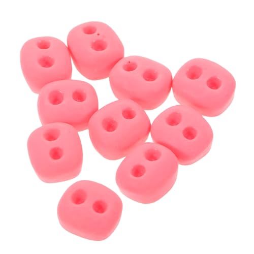Toddmomy 10pcs Simulation Nase DIY Plüsch Puppe Zu Lebensechtigem Schweinehöher -nasenzubehör Für Kinder Basteln Projekte von Toddmomy
