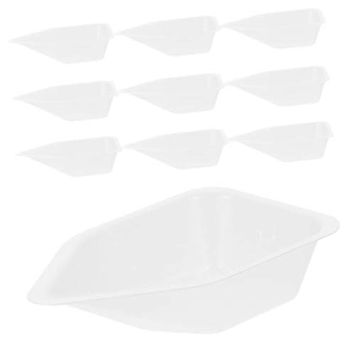 Toddmomy 10pcs Tragbare Wiegpulverplatten 70 Ml Hohe Genauigkeit Kunststoff Küche Wiegen Boote Wiederverwendbar Toddmomy 10pcs Tragbare Wiegpulverplatten 70 Ml Hohe Genauigkeit Kunststoff Küche Wiegen Boote Wiederverwendbar von Toddmomy