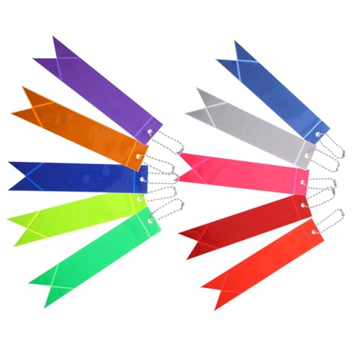 Toddmomy 10stücke Reflektierende Aus PVC Für Junge Mädchen Leuchtende Schlüsselanhänger Und Rucksack-Pendants Mit Hoher Sichtbarkeit Für Schulranzen Und Freizeitaktivitäten Toddmomy 10stücke Reflektierende Aus PVC Für Junge Mädchen Leuchtende Schlüsselanhänger Und Rucksack-Pendants Mit Hoher Sichtbarkeit Für Schulranzen Und Freizeitaktivitäten von Toddmomy
