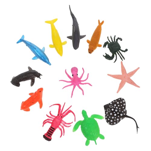Toddmomy 12 Pcs Infauna Modell Meerestiere Tiere Figuren Kunststoff Tiere Tiere Abs Toddmomy 12 Pcs Infauna Modell Meerestiere Tiere Figuren Kunststoff Tiere Tiere Abs von Toddmomy
