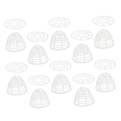 Toddmomy 12 Sätze Teiliges Miniatur Puppenrock Ständer aus Robustem Kunststoff Stabiler Puppenkleiderbügel für DIY Basteln Sichere Verarbeitung als Puppenhaus Zubehör und Display Helfer von Toddmomy