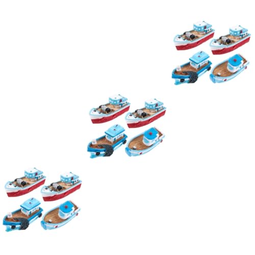 Toddmomy 12 Stck. Teiliges Resin Fischerboot Dekorationen Nautische Modelle für Wohnzimmer Esszimmer und Schlafzimmer Langlebig und Farbenfroh Stilvolle Jedem Toddmomy 12 Stck. Teiliges Resin Fischerboot Dekorationen Nautische Modelle für Wohnzimmer Esszimmer und Schlafzimmer Langlebig und Farbenfroh Stilvolle Jedem von Toddmomy