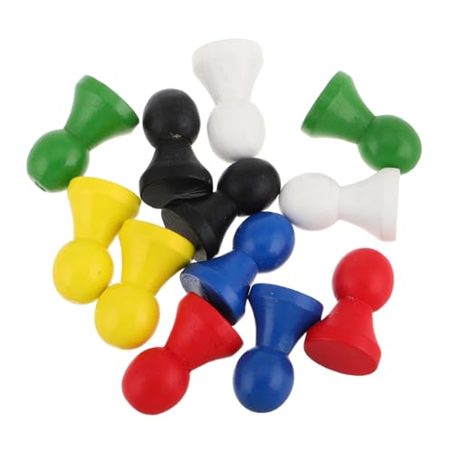 Toddmomy 12 Stück Brettspielschachzubehör Schachspielzubehör Schach Gehen Schachstein Holz Schach Gehen Schachperlen Schachbrettzubehör Aus Holz Gehen Sie Schachzubehör Lotusbaum von Toddmomy