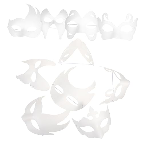 Toddmomy 12 Stück DIY Masken aus Papier Unbemalte Masken für Karneval Halloween und Feste zum Basteln und Gestalten Leicht und Sicher zu Tragen für Kreative Projekte Toddmomy 12 Stück DIY Masken aus Papier Unbemalte Masken für Karneval Halloween und Feste zum Basteln und Gestalten Leicht und Sicher zu Tragen für Kreative Projekte von Toddmomy