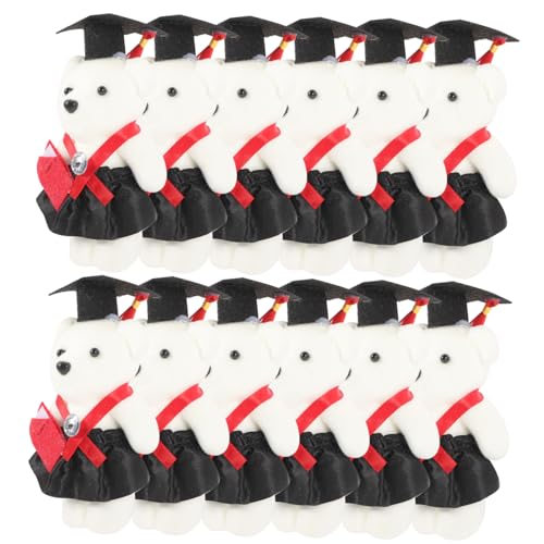 Toddmomy 12 Stück Dr. Bärenpuppe Tragen Plüsch Abschlussspielzeug Mini-abschlussbär Bär Der Abschlusssaison Mädchen Highschool-abschlussbär Herzlichen Glückwunsch Grad Toy Diplom-bär Stoff Toddmomy 12 Stück Dr. Bärenpuppe Tragen Plüsch Abschlussspielzeug Mini-abschlussbär Bär Der Abschlusssaison Mädchen Highschool-abschlussbär Herzlichen Glückwunsch Grad Toy Diplom-bär Stoff von Toddmomy