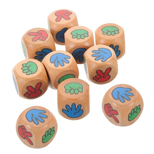 Toddmomy 12 Stück Erraten Mahjong- Zubehör Für Brettspiele Taschenwürfel Hölzern Toddmomy 12 Stück Erraten Mahjong- Zubehör Für Brettspiele Taschenwürfel Hölzern von Toddmomy