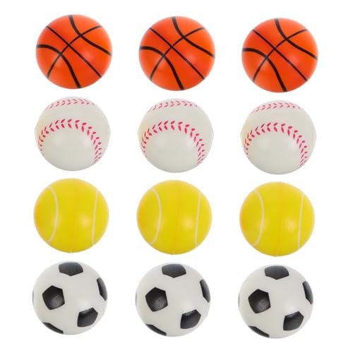 Toddmomy 12 Stück Hüpfender Ball für kinderspielzeug Freizeitspielzeug Entspannungsspielzeug Anti-Stress-Ball Druckball kleine sportbälle Sport-Geschenktüten Mini-Kugel Pu Toddmomy 12 Stück Hüpfender Ball für kinderspielzeug Freizeitspielzeug Entspannungsspielzeug Anti-Stress-Ball Druckball kleine sportbälle Sport-Geschenktüten Mini-Kugel Pu von Toddmomy