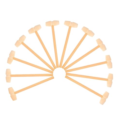 Toddmomy 12 Stück Kleine Hammerspielzeuge Kinderhammer Spielzeughammer Minihammer Kleine Schlägel Schlägel Für Kleinkinder Hämmern Klopfspielzeug Kinderspielhammer Holzhammer von Toddmomy