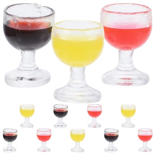 Toddmomy 12 Stücke Kleiner Weinbecher Puppenhaus Zubehör Winzige Spielzeugtassen für Kinder Puppenhaus Dekoration Miniatur Weinbecher für Rollenspiele Toddmomy 12 Stücke Kleiner Weinbecher Puppenhaus Zubehör Winzige Spielzeugtassen für Kinder Puppenhaus Dekoration Miniatur Weinbecher für Rollenspiele von Toddmomy