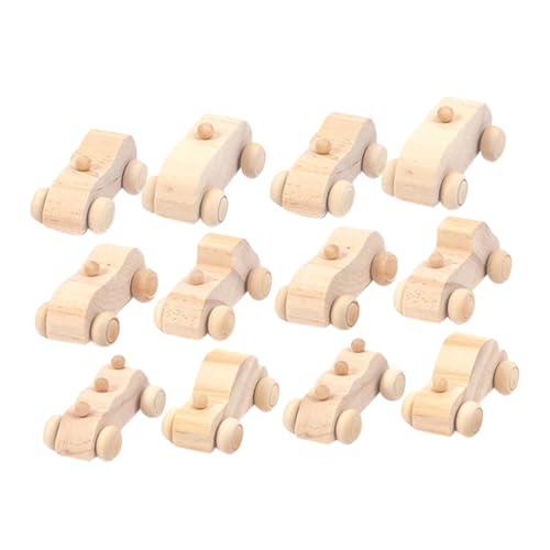 Toddmomy 12 Stück Teiliges DIY Holzautos zum Bemalen Kreative Bastelspielzeuge für Graffiti Projekte und Frühkindliche Entwicklung aus Stabilem Naturholz Toddmomy 12 Stück Teiliges DIY Holzautos zum Bemalen Kreative Bastelspielzeuge für Graffiti Projekte und Frühkindliche Entwicklung aus Stabilem Naturholz von Toddmomy