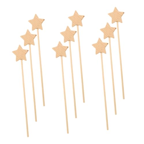 Toddmomy 12 Stück Teiliges DIY Stern Zauberstäbe aus Holz Unvollendete Bastelstäbe für Mädchen Kreative Hand Auge Koordination Wiederverwendbare Feenstäbe für Party und Cosplay Toddmomy 12 Stück Teiliges DIY Stern Zauberstäbe aus Holz Unvollendete Bastelstäbe für Mädchen Kreative Hand Auge Koordination Wiederverwendbare Feenstäbe für Party und Cosplay von Toddmomy