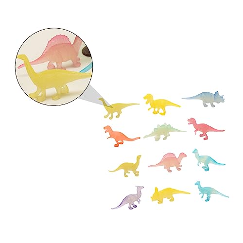 Toddmomy 12 Stück Teiliges Dinosaurier Modellset aus Sicherem Kunststoff Leuchtende in Designs Fördert Kreativität und Kognitive Entwicklung als für Jungen und Mädchen Toddmomy 12 Stück Teiliges Dinosaurier Modellset aus Sicherem Kunststoff Leuchtende in Designs Fördert Kreativität und Kognitive Entwicklung als für Jungen und Mädchen von Toddmomy