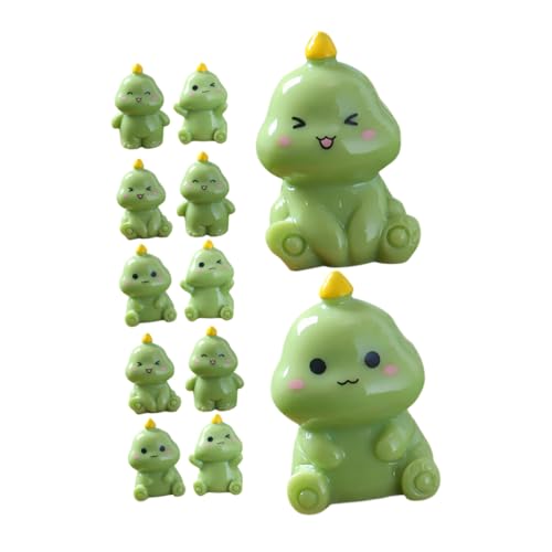 Toddmomy 12 Stück Teiliges Mini Dinosaurier Figuren aus Grünem Resin Kleine Dinosaurier Spielzeugfiguren für Garten Dekoration Aquarium Puppenhaus Vielseitige Szenerie Toddmomy 12 Stück Teiliges Mini Dinosaurier Figuren aus Grünem Resin Kleine Dinosaurier Spielzeugfiguren für Garten Dekoration Aquarium Puppenhaus Vielseitige Szenerie von Toddmomy