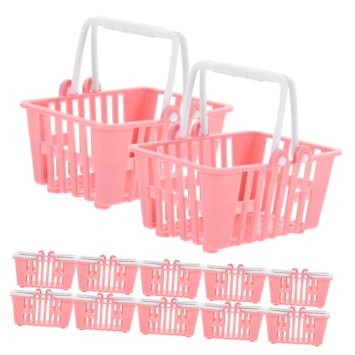 Toddmomy 12 Stück Teiliges Mini Einkaufswagen für Robuster Einkaufsbasket für Fantasievolles Rollenspiel für Puppenhaus und Kaufladen Für Jungen und Mädchen Toddmomy 12 Stück Teiliges Mini Einkaufswagen für Robuster Einkaufsbasket für Fantasievolles Rollenspiel für Puppenhaus und Kaufladen Für Jungen und Mädchen von Toddmomy