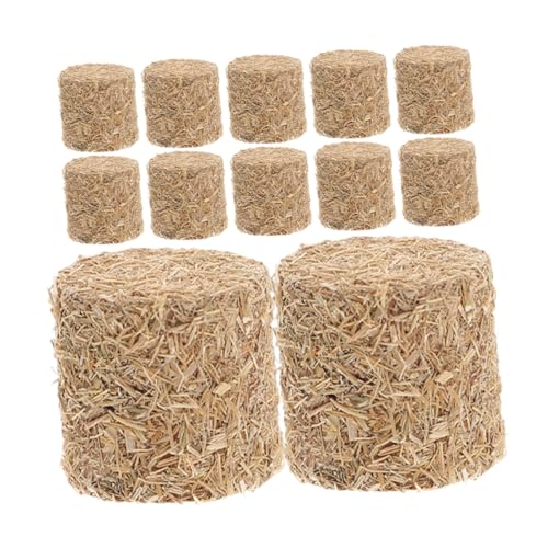 Toddmomy 12 Stück Teiliges Mini Heuballen Naturgetreue Miniatur Heustapel Dekoratives Stroh für Puppenhaus Sandtisch Mini Garten Lebendige Farbgestaltung für Miniatur Landschaften Toddmomy 12 Stück Teiliges Mini Heuballen Naturgetreue Miniatur Heustapel Dekoratives Stroh für Puppenhaus Sandtisch Mini Garten Lebendige Farbgestaltung für Miniatur Landschaften von Toddmomy