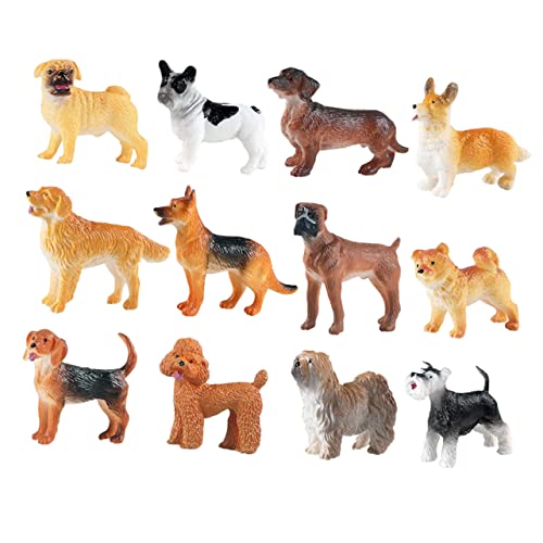 Toddmomy 12 Stück Teiliges Mini Hundefigurenset aus Harz Realistische Hundemodelle für Dekoration für und Kreative Spielzeuge für Jungen und Mädchen Toddmomy 12 Stück Teiliges Mini Hundefigurenset aus Harz Realistische Hundemodelle für Dekoration für und Kreative Spielzeuge für Jungen und Mädchen von Toddmomy