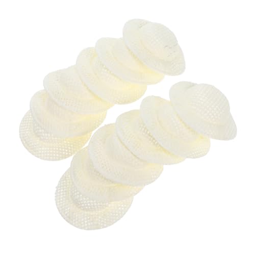 Toddmomy 12 Stück Teiliges Mini Papierhüte für Puppen Weiße Mini Hüte zum Basteln Leicht und Tragbar für Foto Requisiten und Kreative Dekorationen von Toddmomy