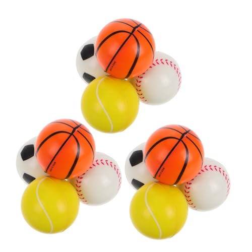 Toddmomy 12 Stück Teiliges Mini Schaumstoffbälle aus Weichem PU Schaum Elastische Sportbälle in Basketball Fußball und Baseball Design Kompakt und Leicht als Sport Motto Partygeschenke Toddmomy 12 Stück Teiliges Mini Schaumstoffbälle aus Weichem PU Schaum Elastische Sportbälle in Basketball Fußball und Baseball Design Kompakt und Leicht als Sport Motto Partygeschenke von Toddmomy