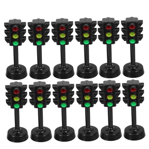 Toddmomy 12 Stück Teiliges Mini Verkehrsampel Signallichter Modelle für Lernspielzeug zur Verkehrssicherheit Spielplatzaccessoires für Geburtstagsfeiern und Feiertage Toddmomy 12 Stück Teiliges Mini Verkehrsampel Signallichter Modelle für Lernspielzeug zur Verkehrssicherheit Spielplatzaccessoires für Geburtstagsfeiern und Feiertage von Toddmomy